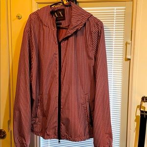 Armani Exchange wind breaker.